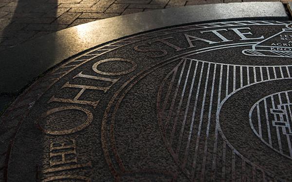 Ohio State Seal on the Oval