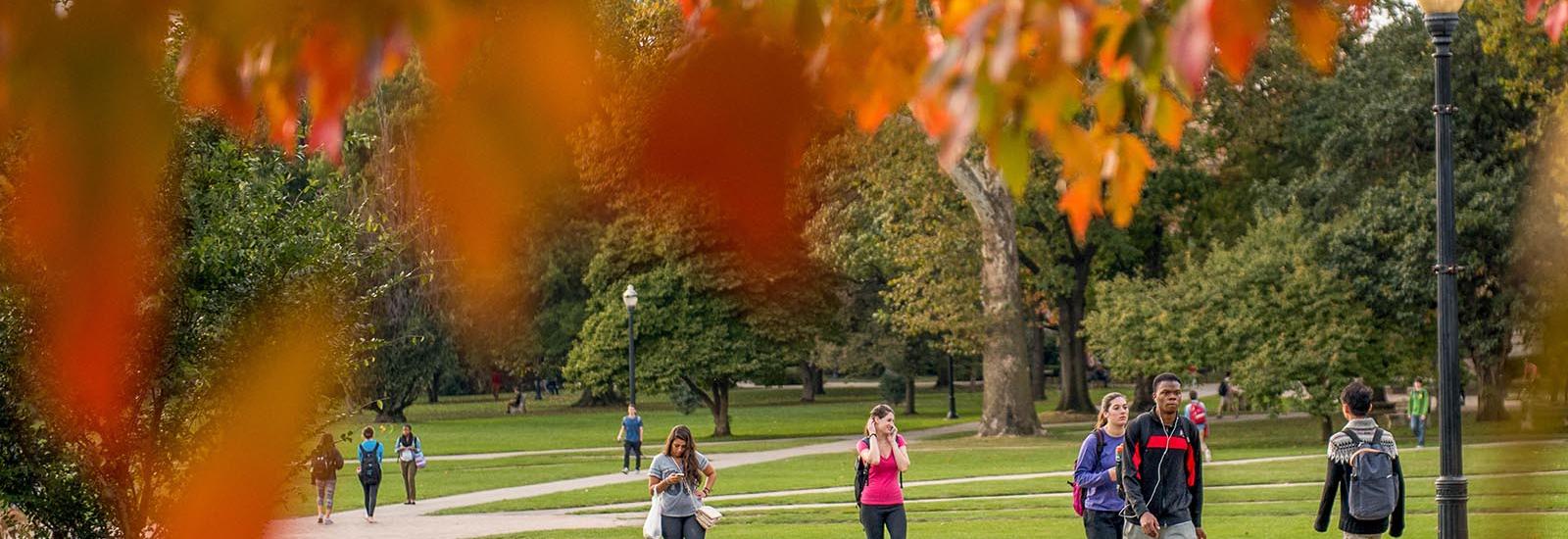 Ohio State Oval in Autumn