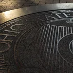Ohio State Seal on the Oval